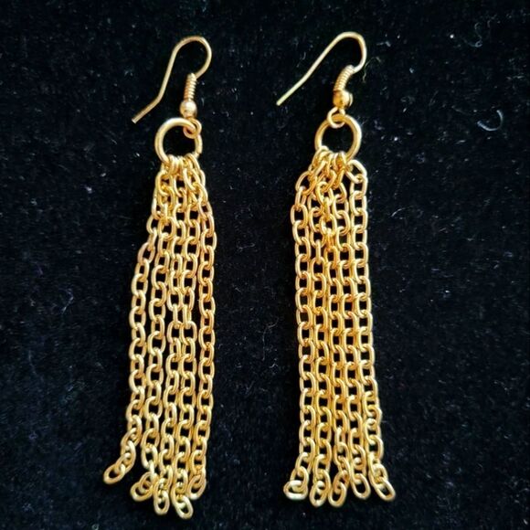 Fashion Jewelry Chain Earrings - Picture 1 of 3